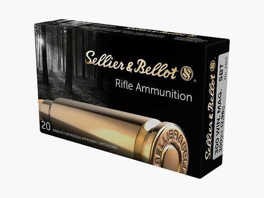 Sellier & Bellot .300 Win. Mag. Sierra Game King 13.0g/200grs.