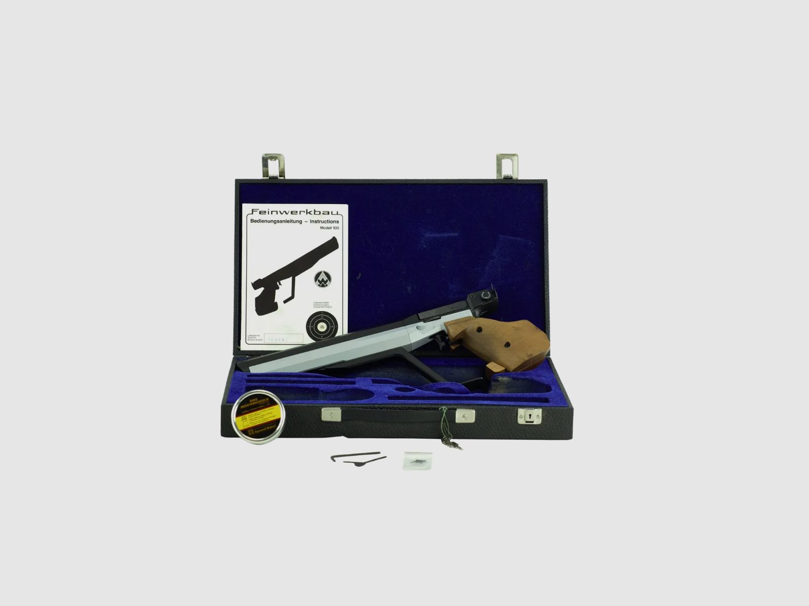 FWB Mod. 100 Pistolet à Air Pneumatique #Rareté de 1ère Main et Quasi Neuf