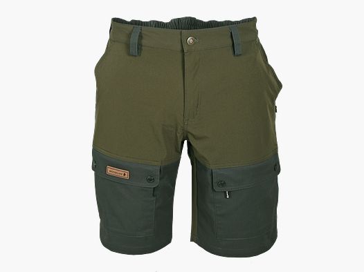 Woodline Shorts Boksund Grün/Grau L