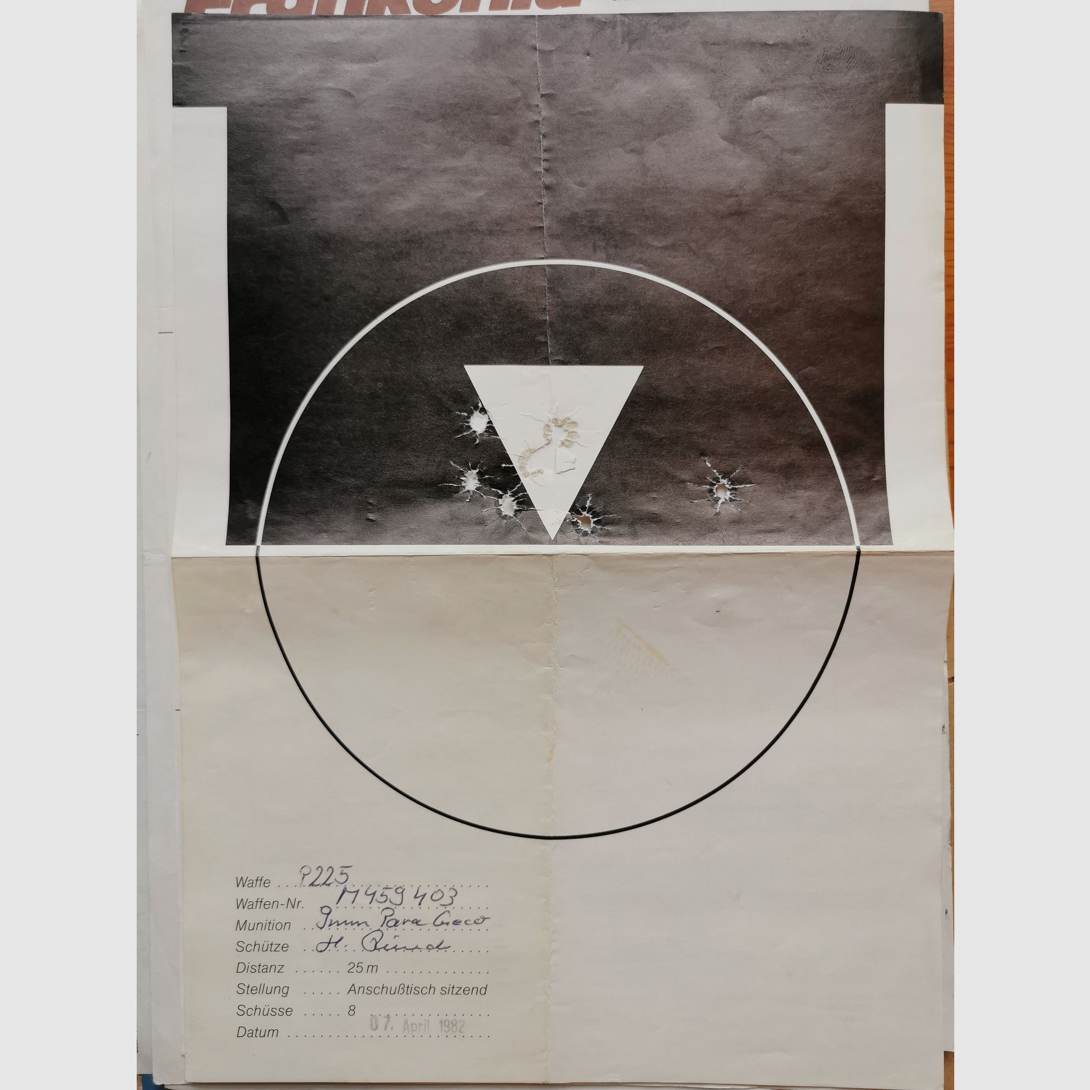 Pistola SIG SAUER P225 9mm