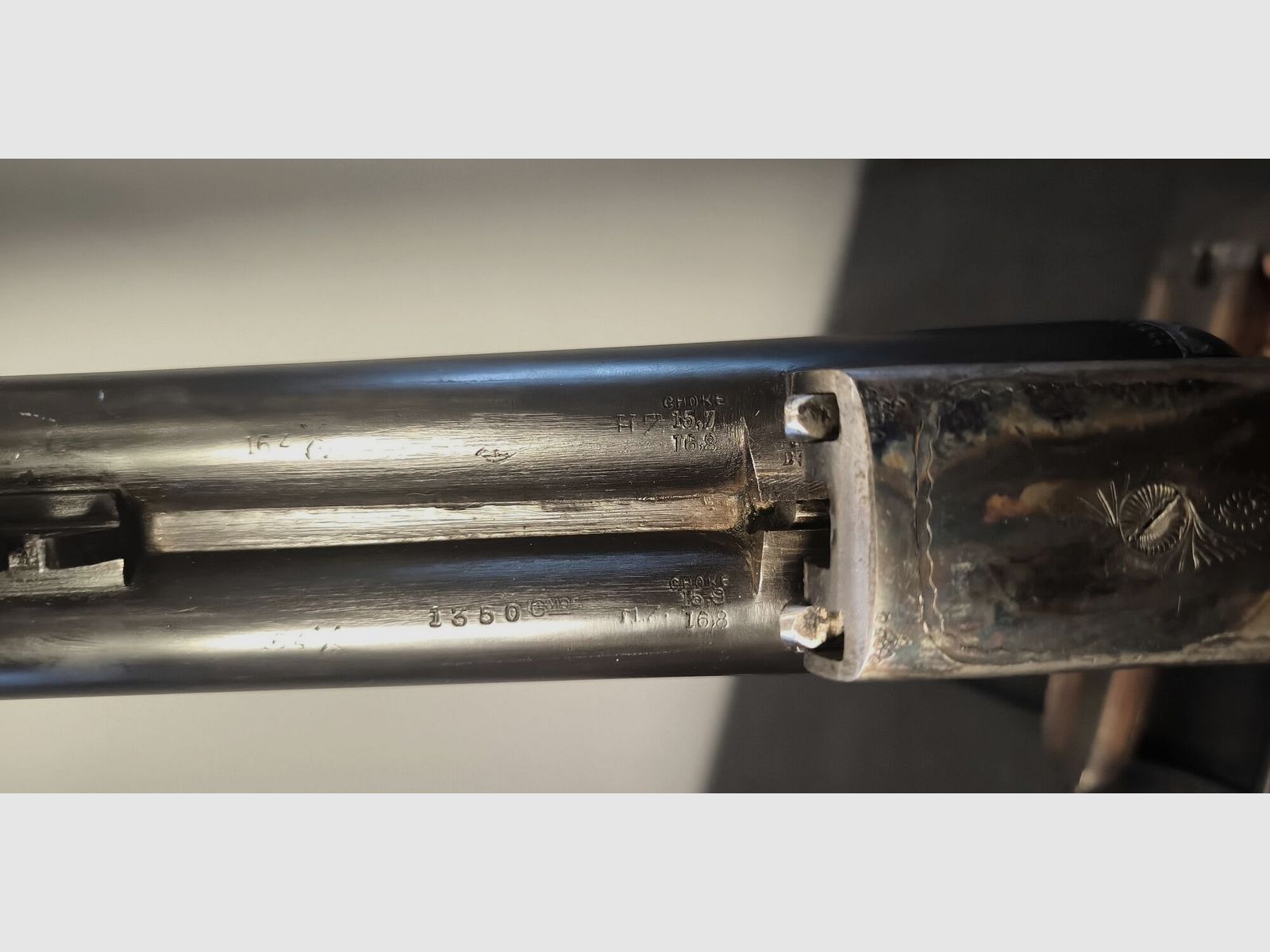 Fca. de Zabala Hermanos S.R.C. fusil juxtaposé 16/70 bascule jaspée 16/70, image 5 sur 20