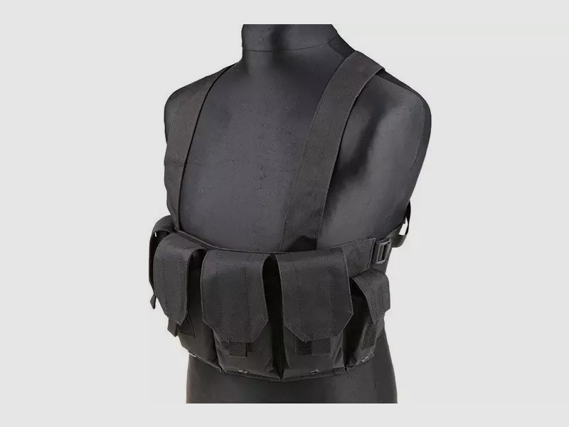 Basic Chest Rig, schwarz
