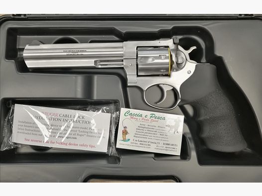 Revolver Ruger GP100 6″ SS