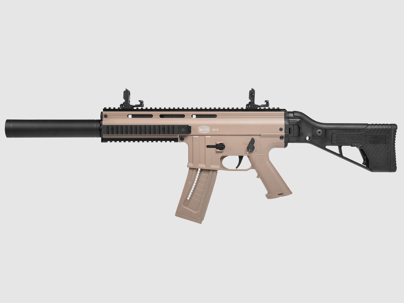 MAUSER M15 US Tan SD ..22lr HV - Semi-automatic rifle