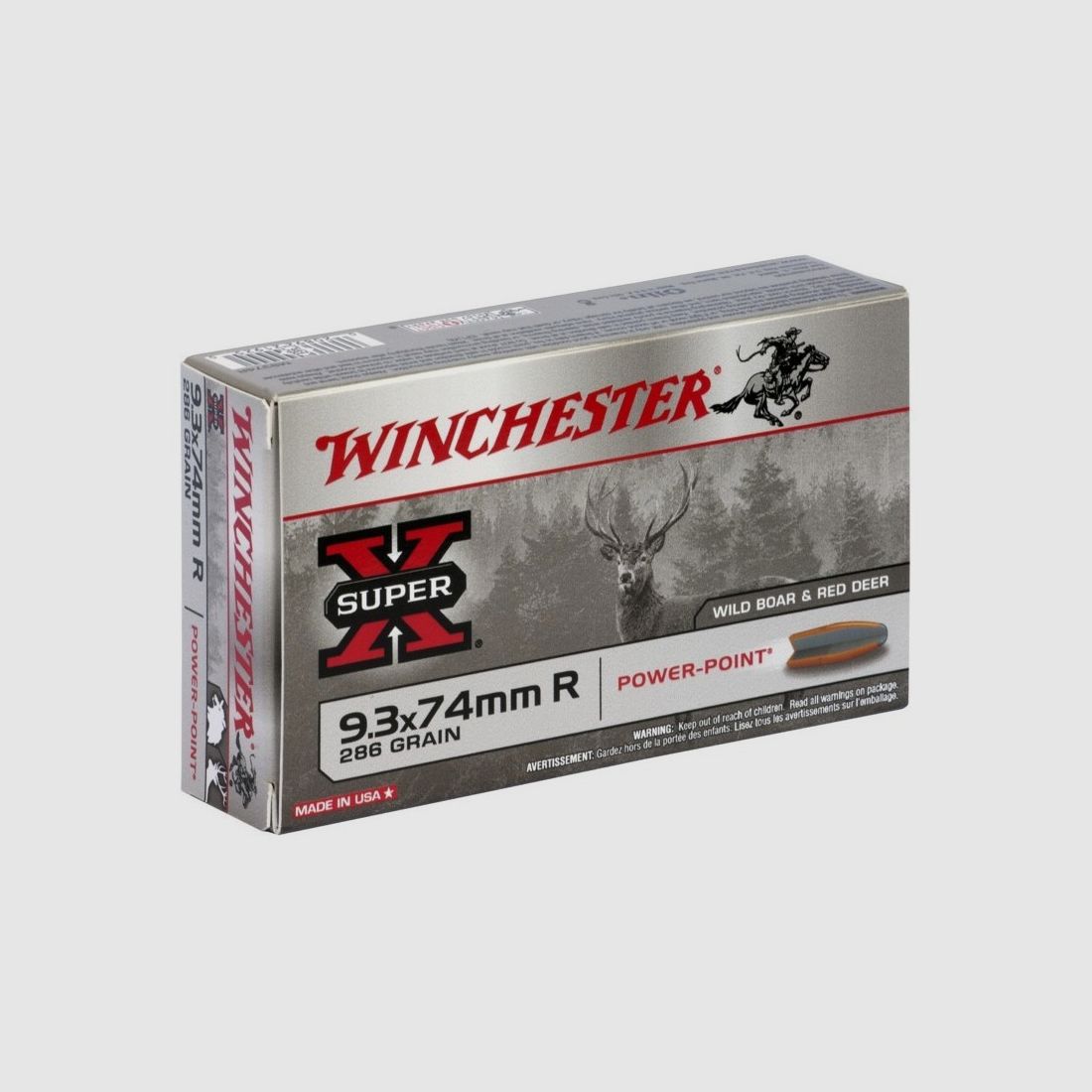 Winchester 9,3x74R Power Point