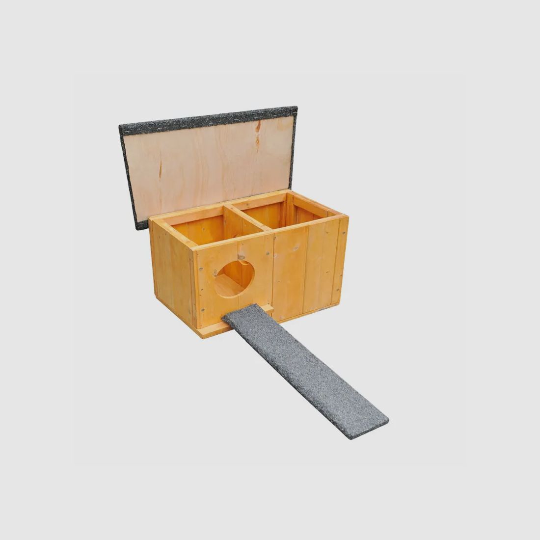 Set aus 3 Holz-Nistkästen für Enten und Schnatterenten, Bild 5 von 11