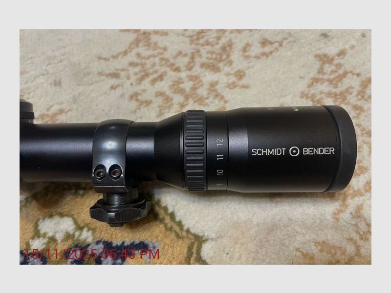 Schmidt Bender Klassik 3-12x42 riflescope