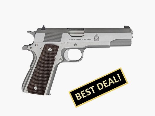 Springfield Armory 1911 Mil-Spec 5" (5 pollici) Inossidabile .45Auto
