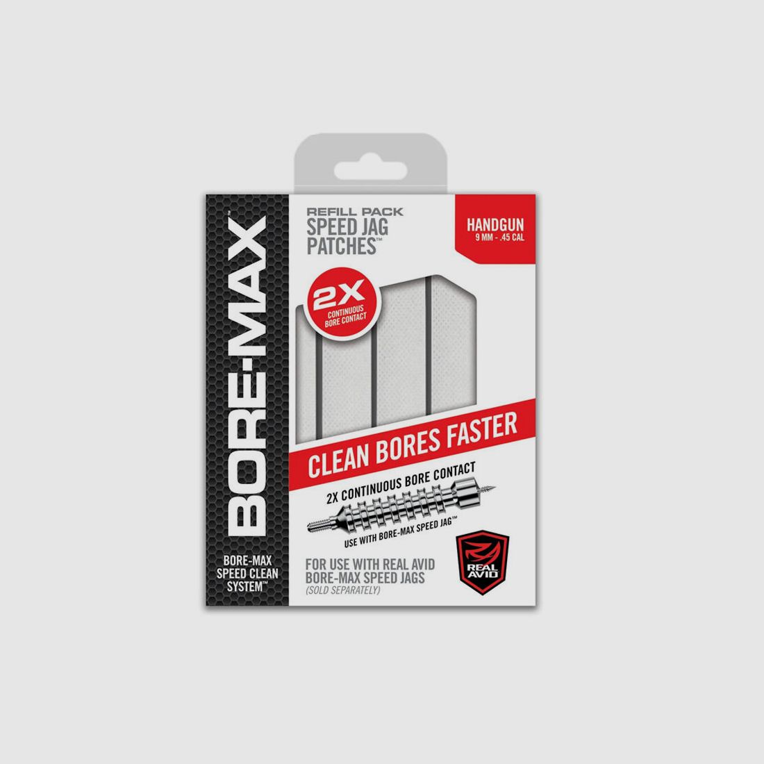 Real Avid Bore-Max Speed Patches Refill Pack - 4* L