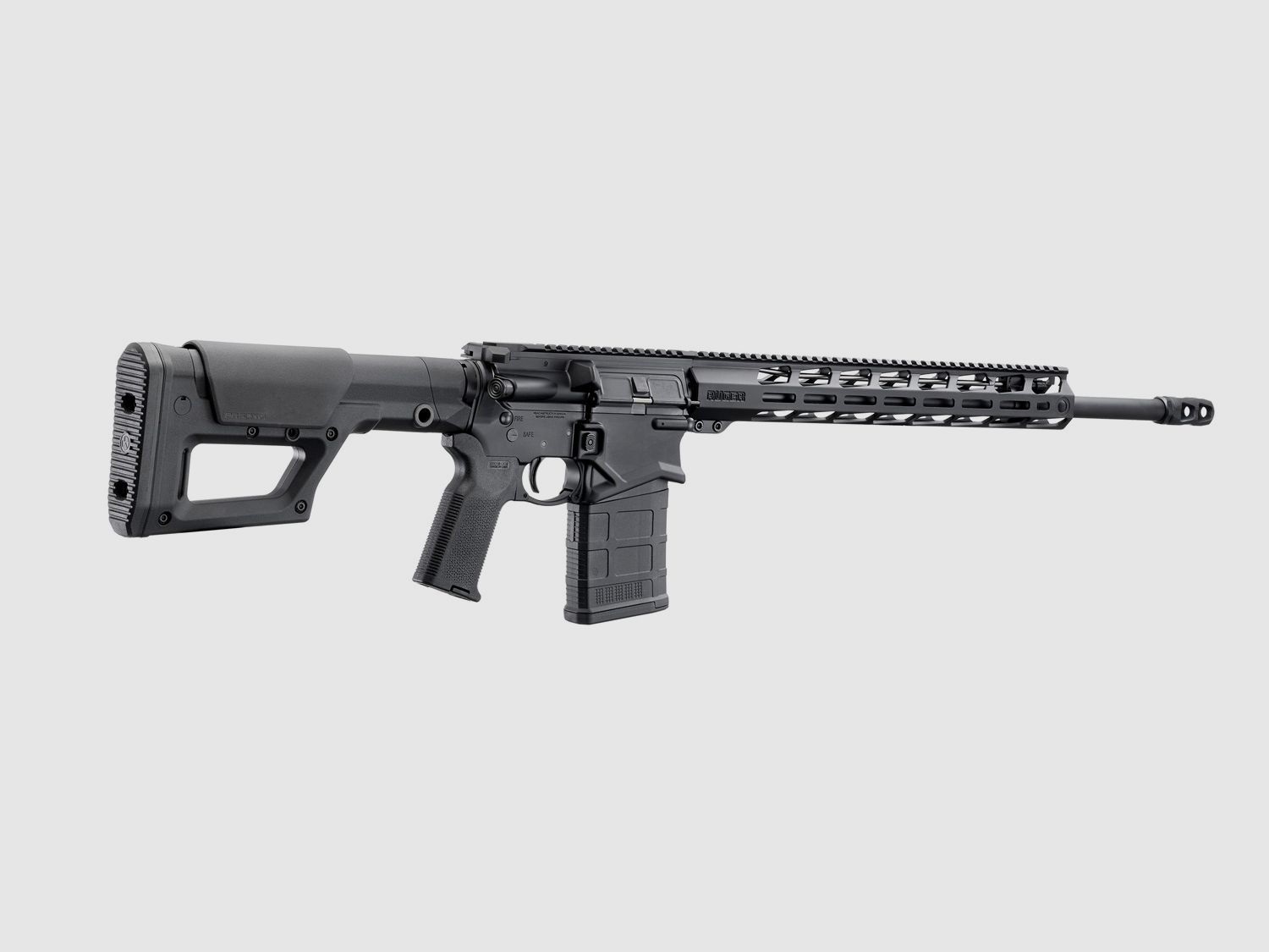 Ruger – Halbauto / SFAR / 6.5 Creedmoor / Type III Hard Coat Anodized / 20 / Magpul PRS Lite Stock / 20-rds / MT5/8-24 / with MB, Bild 4 von 5