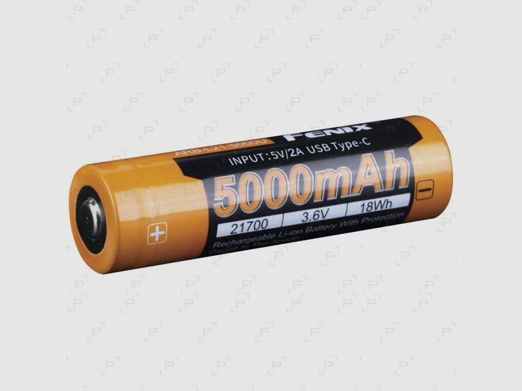 Oplaadbare accu FENIX 21700 3,6V