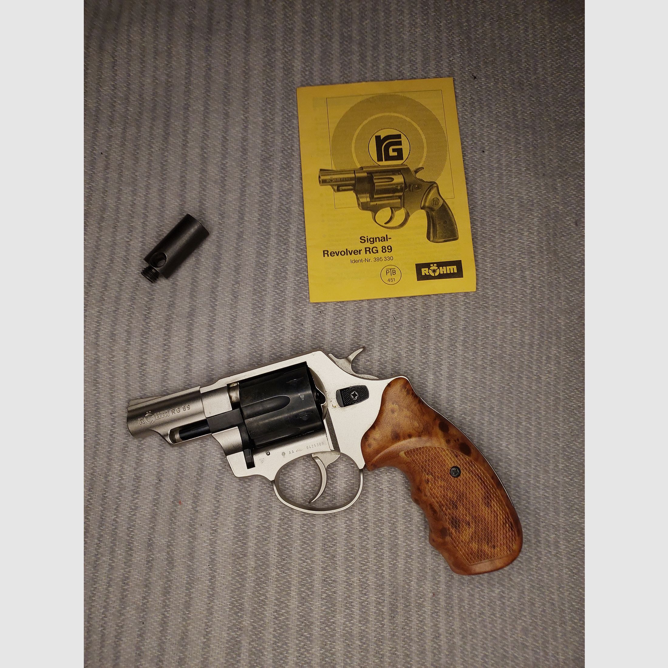 Röhm RG89 Schreckschuss Revolver bunt (PTB 451) RG 89 bunt