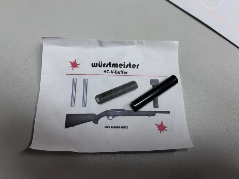 Ruger 10/22 Gummi Puffer Würstmeister