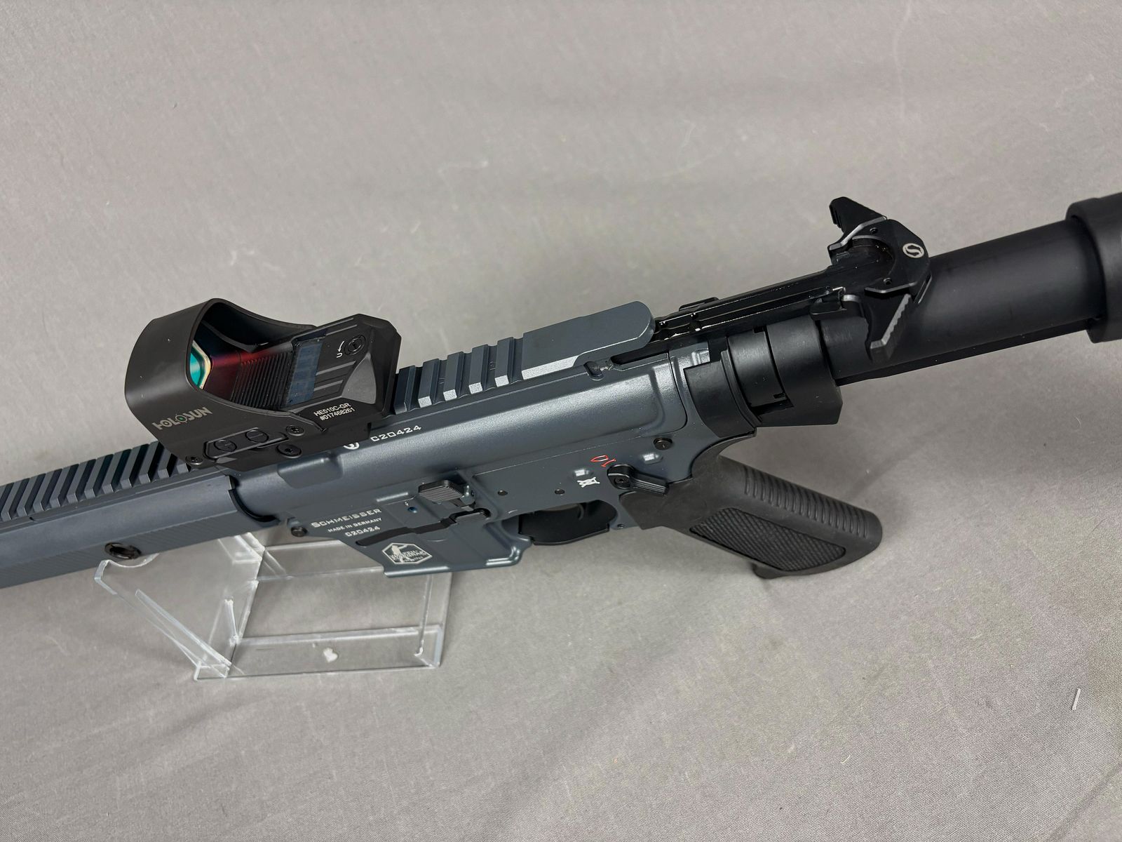Schmeisser AR15-9 Battleship Grey in 9mm Luger