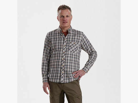 Jose Shirt - Blue Check - Men's Size: 39/40