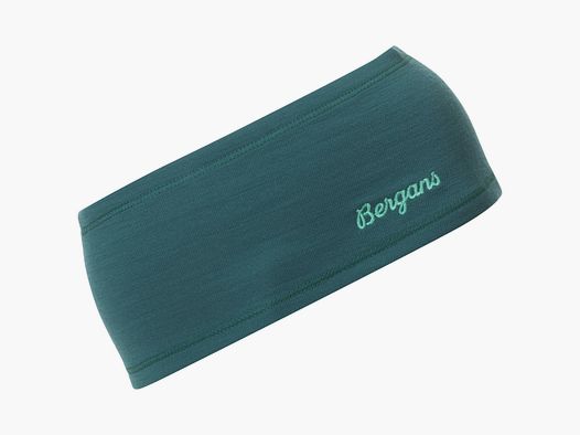 Bergans Merino Tech Headband Malachite Green One Size