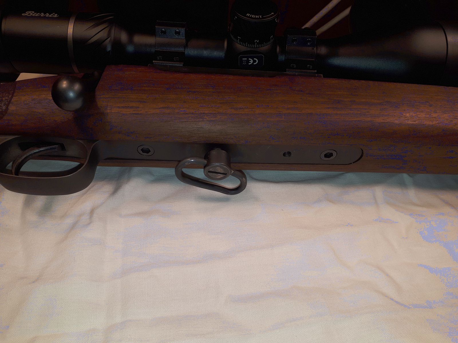 Musgrave Field Target Gewehr mit ZF und Diopter.