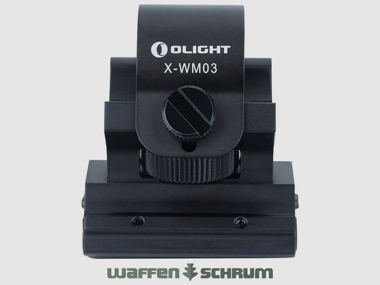 Adaptateur de montage magnétique OLight X-WM03 pour corps de lampe de poche de 23 à 26 mm