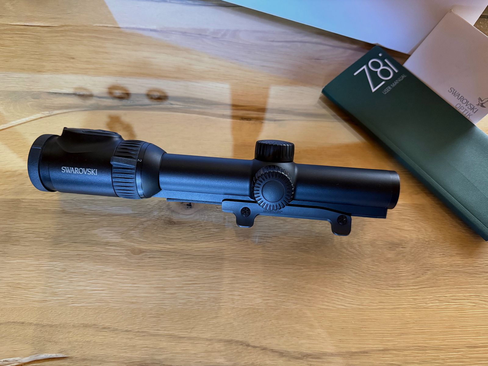 Swarovski Z8i+ 0,75-6x20 scope, like new