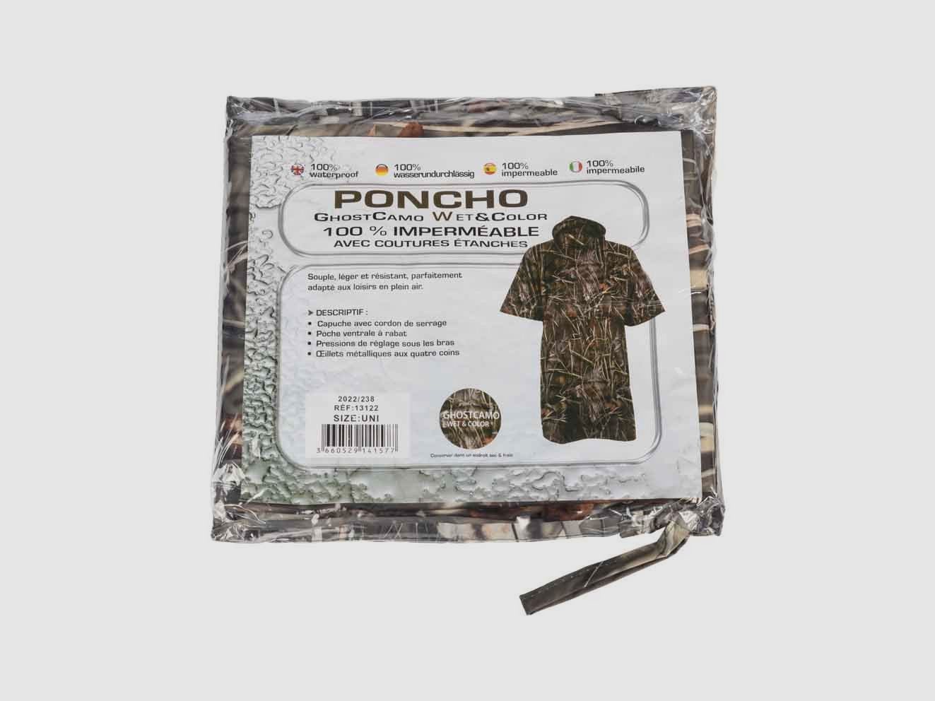 Ghoscamo Wet Poncho, image 2 of 4