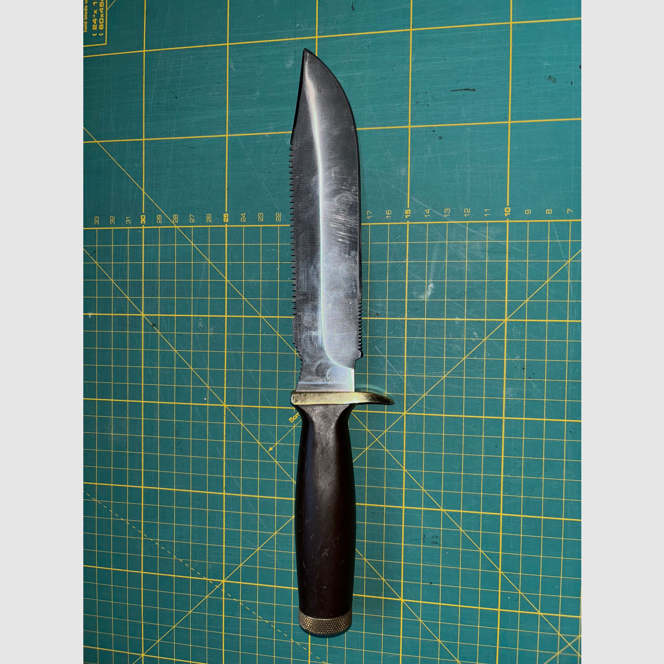 Messer Survival Companion by Carl Schlieper, Solingen; seltenes Sammlerstück; Survivalmesser, Überlebensmesser
