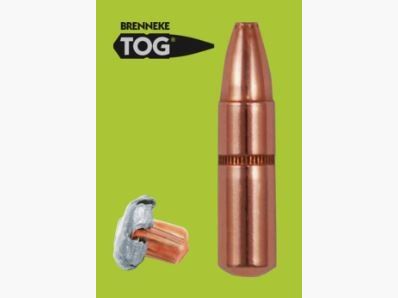 Puntas cal. 6mm (.243) 96gr TOG Brenneke 25u.