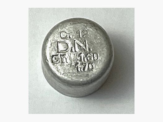 N.D. – ALUMINIUM MEETBEKER Kal. 12 D.N.