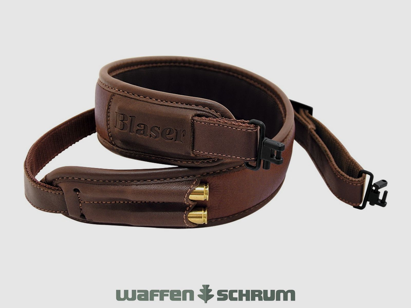 Blaser Gewehrriemen Leder - braun
