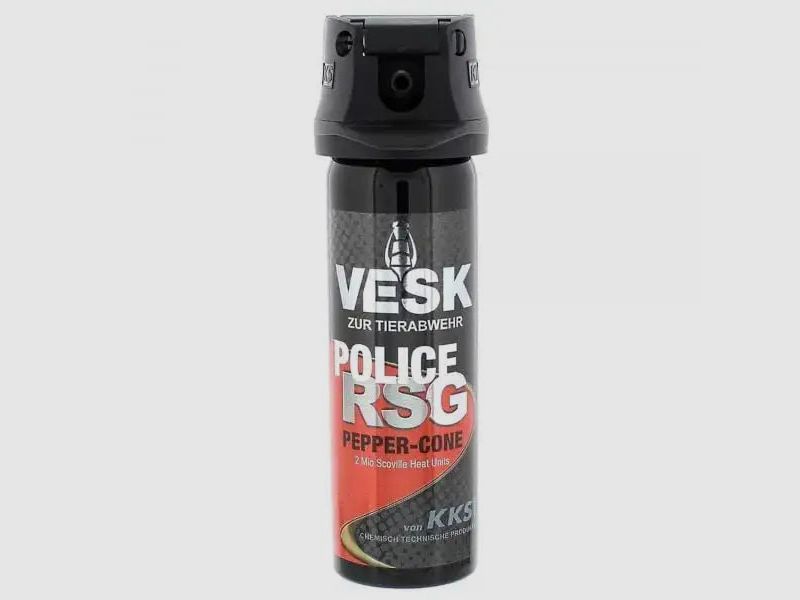 Vesk Vesk Spray Pieprzowy RSG Policja Stożek Szeroki Strumień 63 ml