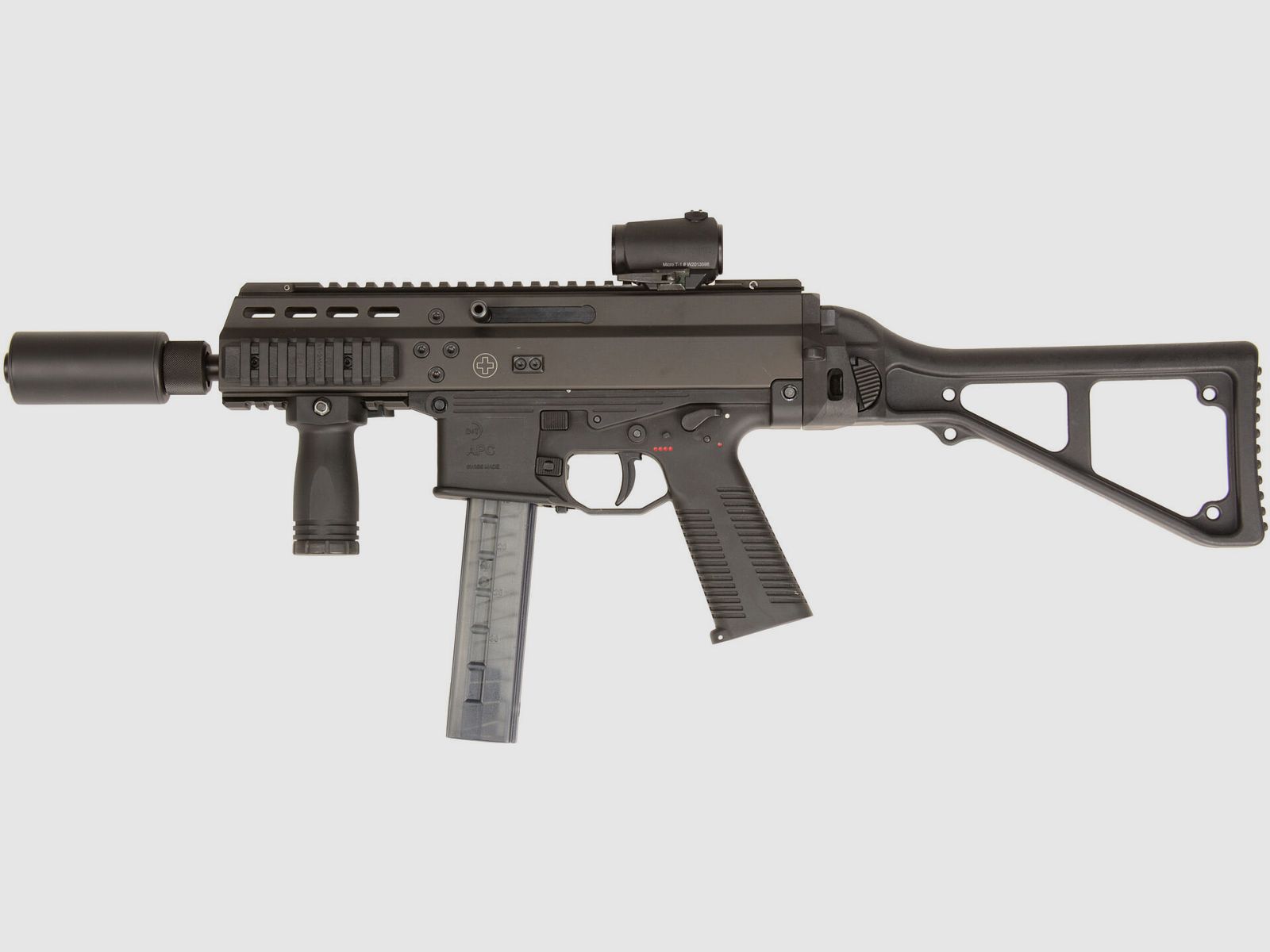 B&T QD SMG/PDW Compact Schalldämpfer 9x19mm, Bild 2 von 2
