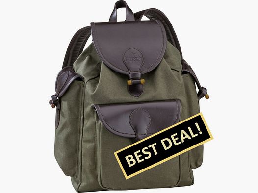 Parforce Rucksack mit Lederapplikationen