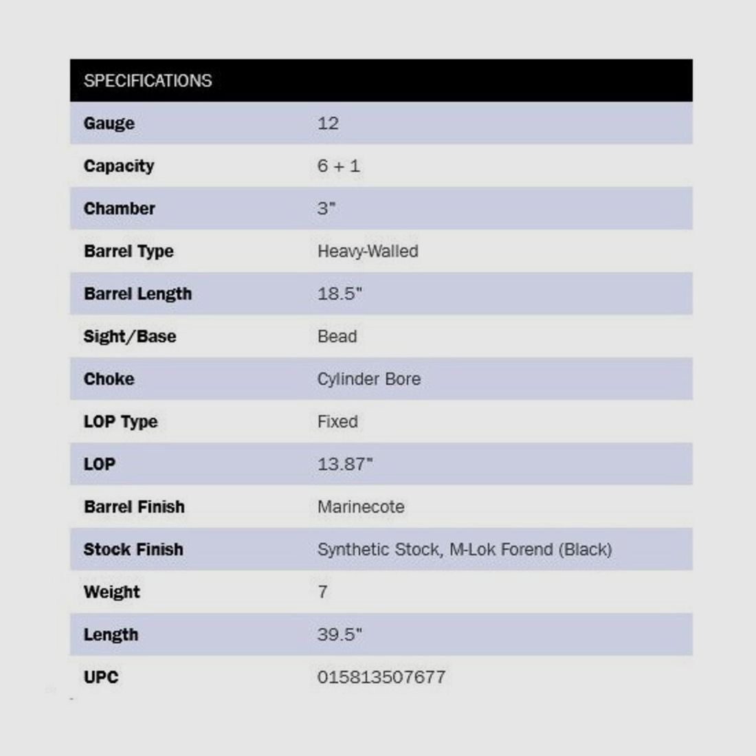 Mossberg 590A1 Marine 18,5" (5 Zoll) M-Lok 12/76, Bild 2 von 2