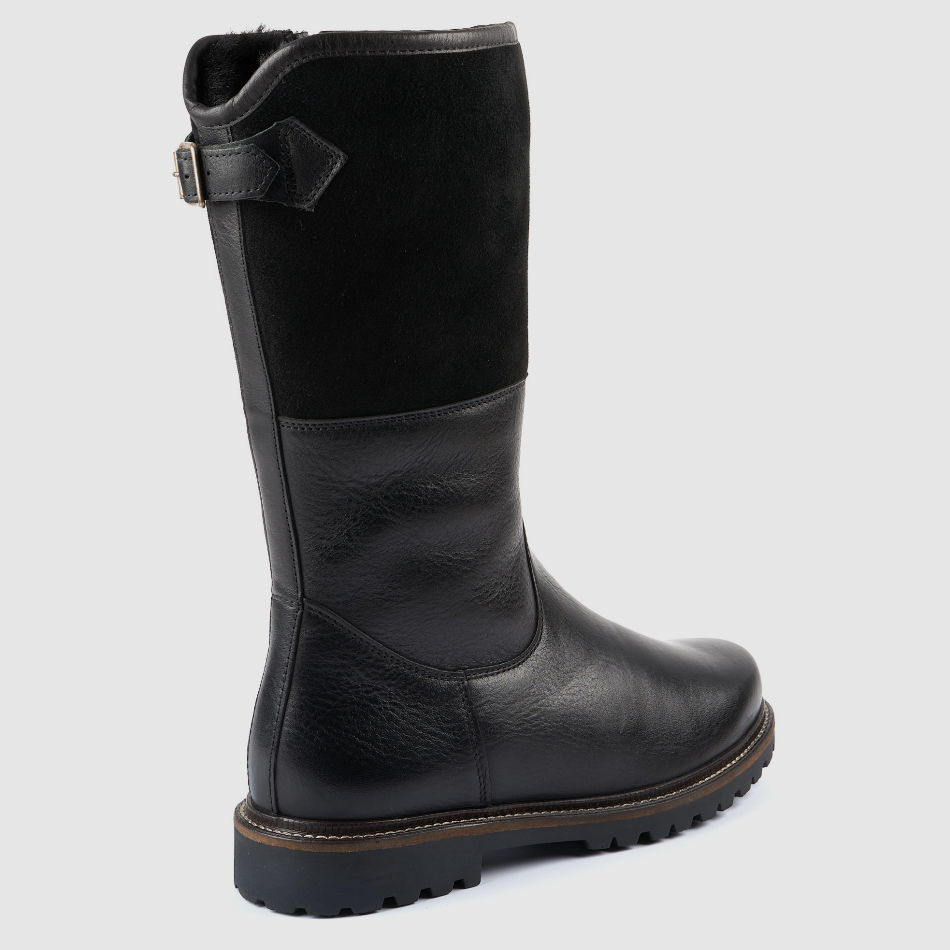 dirndl & bua Bottes d'Hiver Femme en Noir, image 3 sur 4