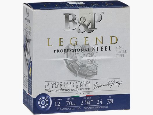 Baschieri & Pellagri 12/70 F2 Legend Professional Steel 2.5mm 24g