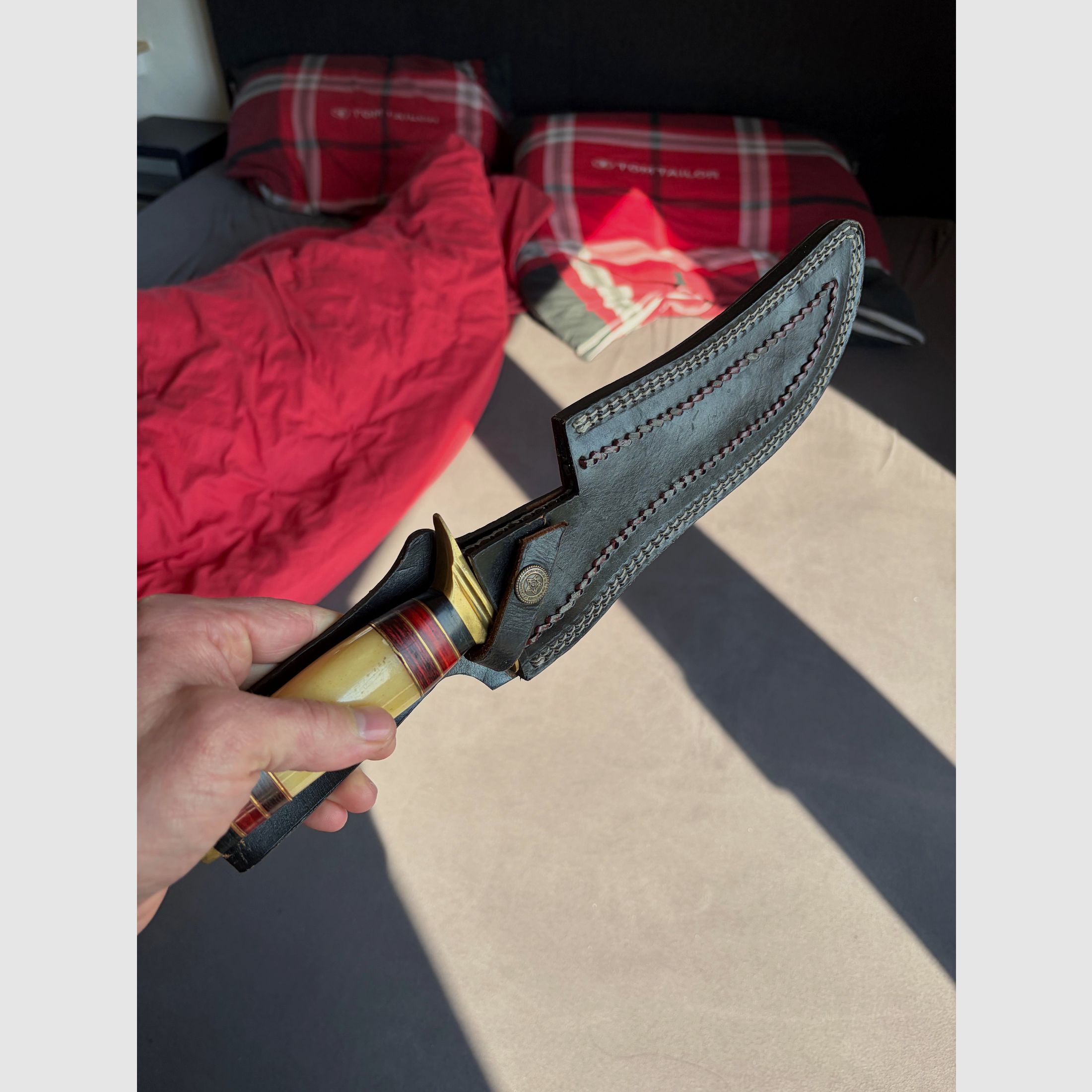 Us Oklahoma Custom Bowie Knife