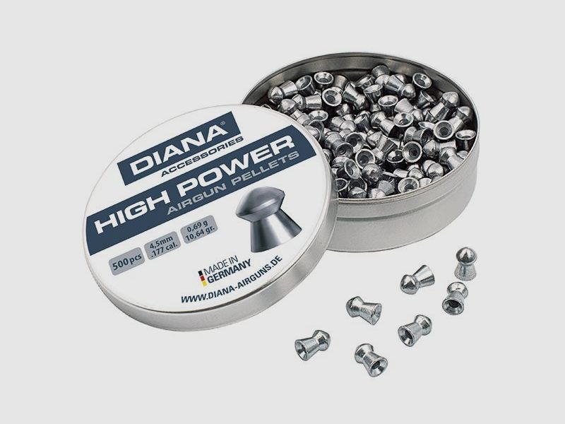 DIANA Rundkopf Diabolos glatt 4,5mm 400 Stück