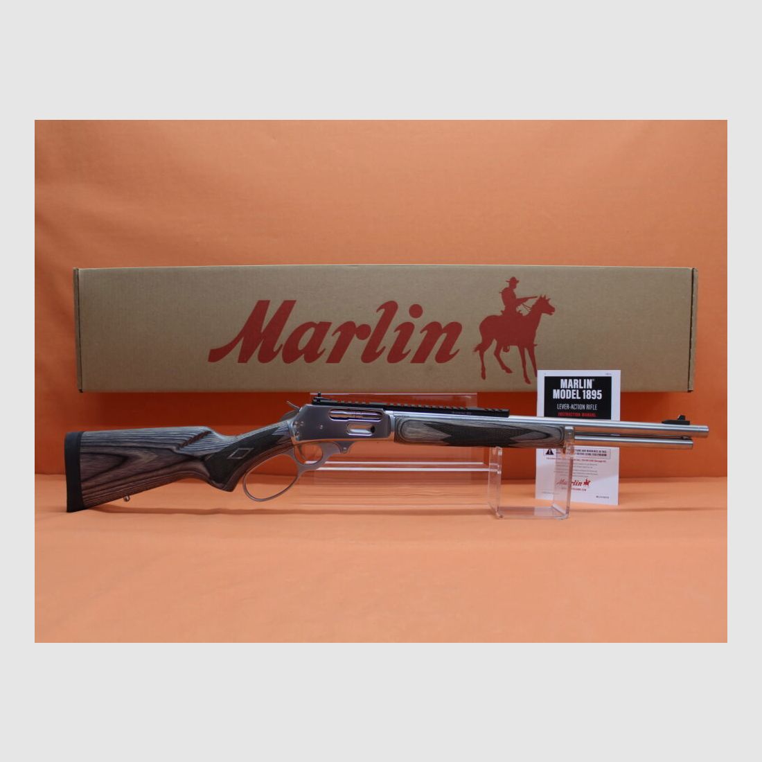 Fucile a leva Marlin .45-70Gov Marlin 1895SBL canna da 18,5" in acciaio inossidabile/ XS Ghost-Ring (fucile a ripetizione a leva)