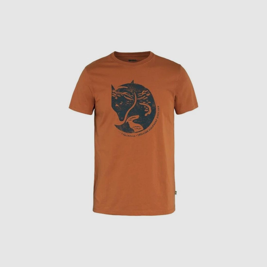 Fjällräven Herren T-Shirt Arctic Fox Terracotta Brown