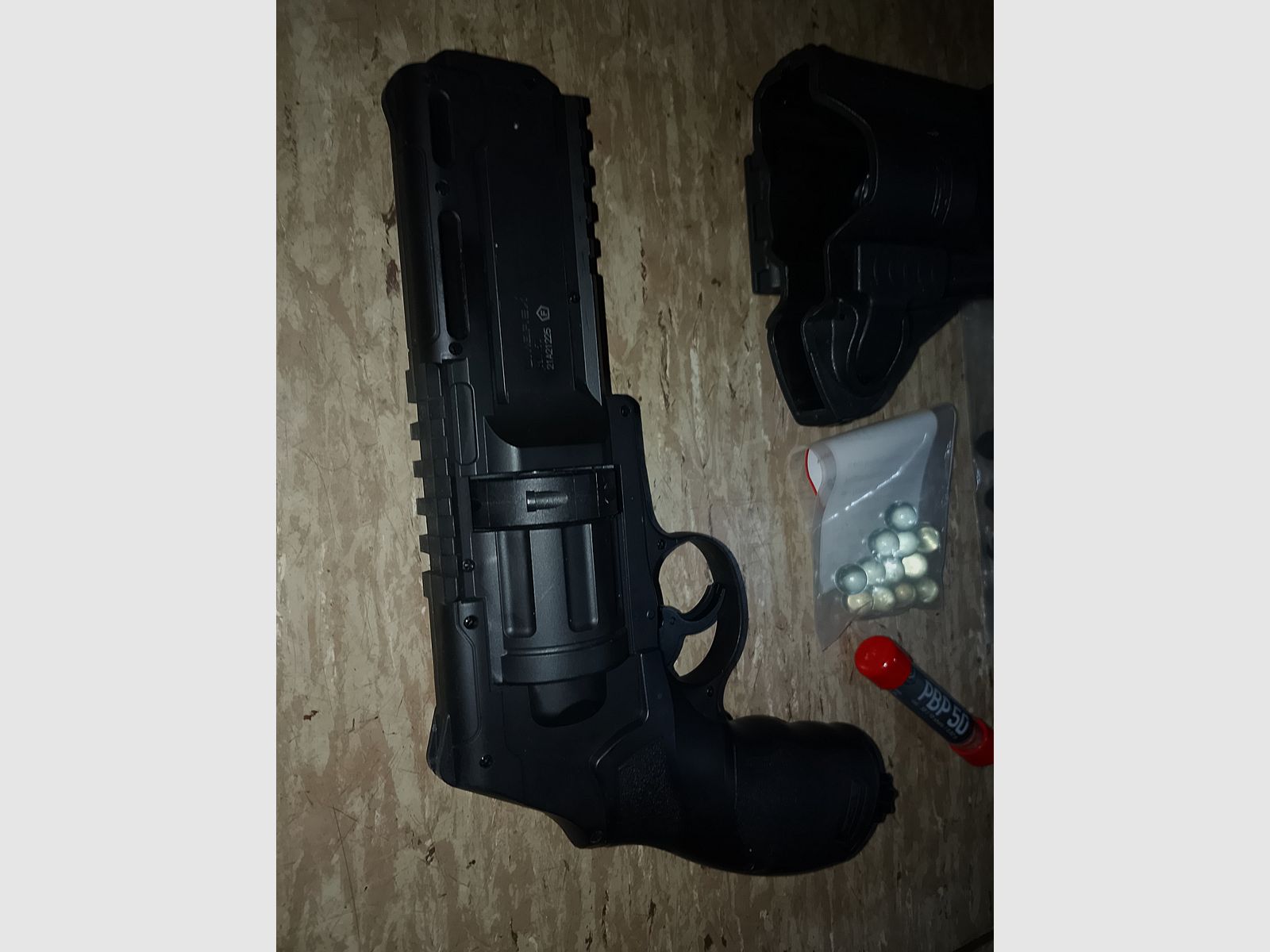 HDR 50 tr50 Marker Gen1 T4E Cal .50 Set Kit Pepper- Rubber- Glass- projectiles Holster Laser CO2 like new / new