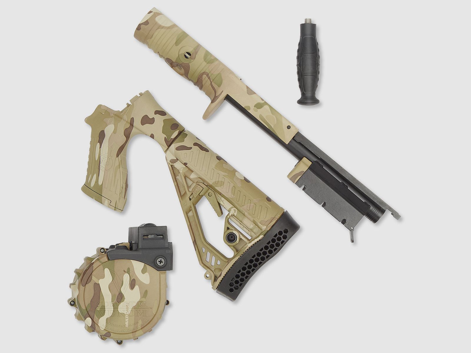 Sidewinder Venom 10rnd Rotary Kit Mossberg 500/88 Camo, billede 1 af 6
