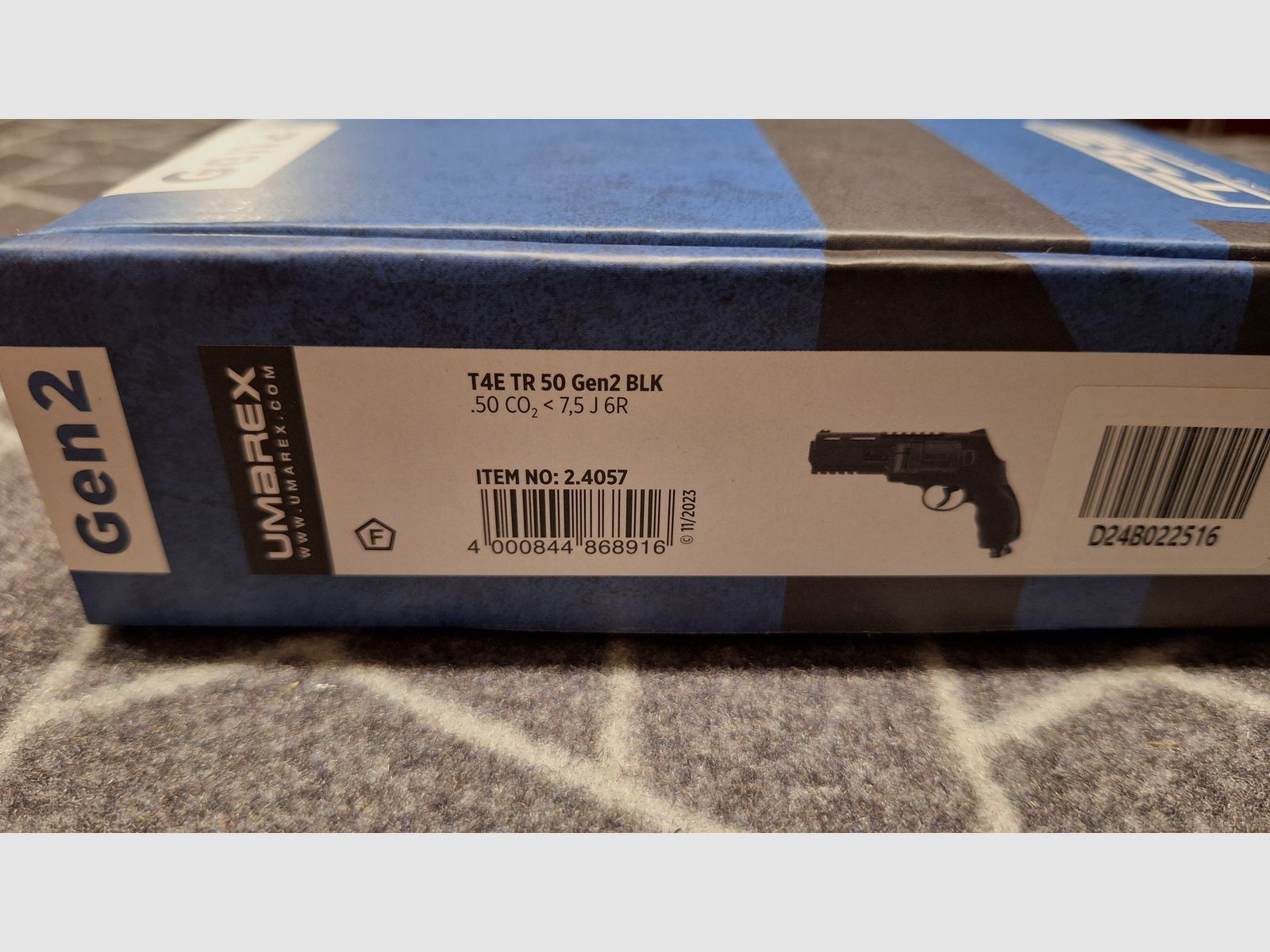 TR50 Gen2 T4E Revolver Co2 cal .50 - Neu!