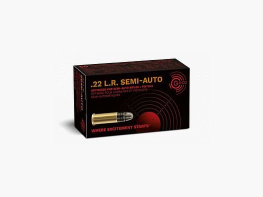 GECO .22 SEMI-AUTO 2,6g / 40gr 50 Stck. Target/Match