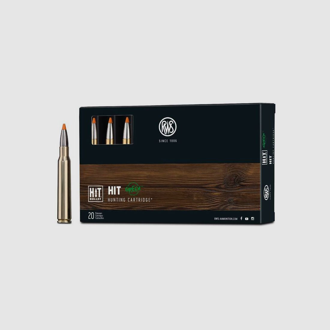 RWS 7x64 HIT 9,1g/140gr, image 1 sur 3