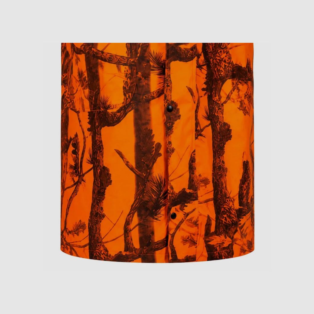 Langer wasserdichter Polyurethan-Mantel orange Camouflage Blaze M bis 4XL, Bild 9 von 11
