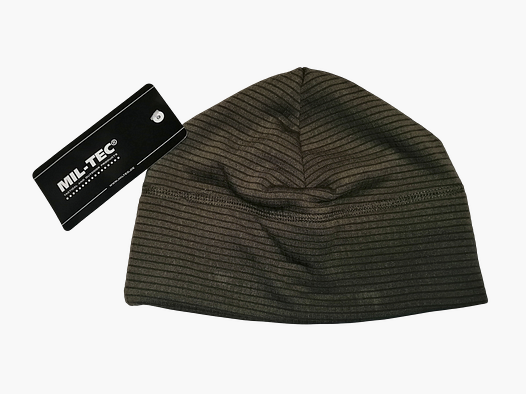 Striped and lightweight cap – Green