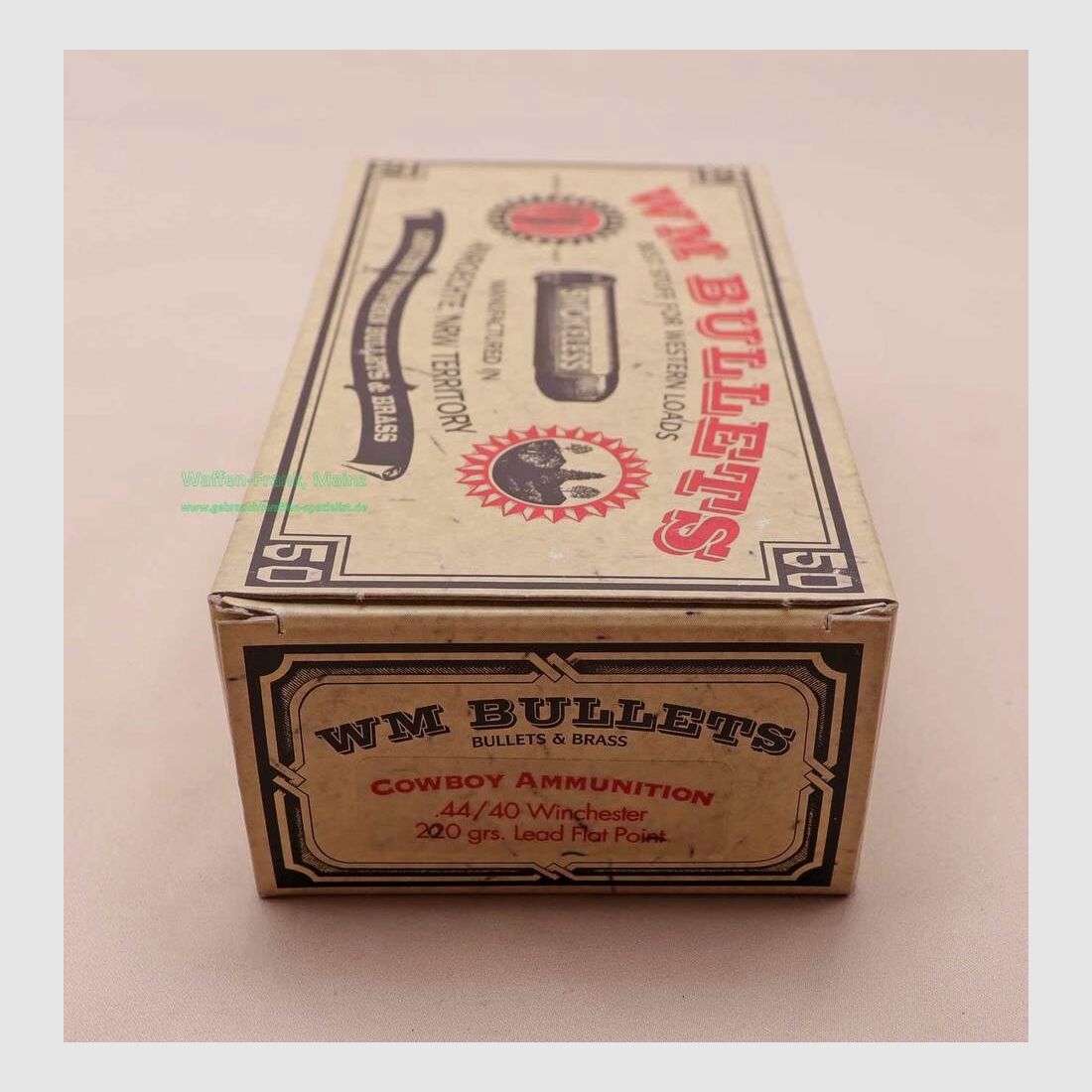 WM Bullets - Germany Revolver/Rifle Cartridges .44-40Win/WCF