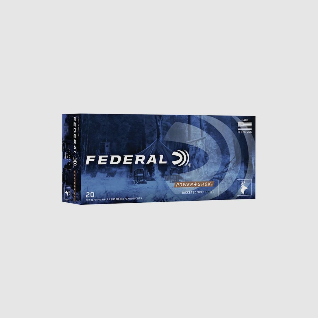 Federal Power-Shok .300 AAC Blackout 150GR SP 20 cartridges