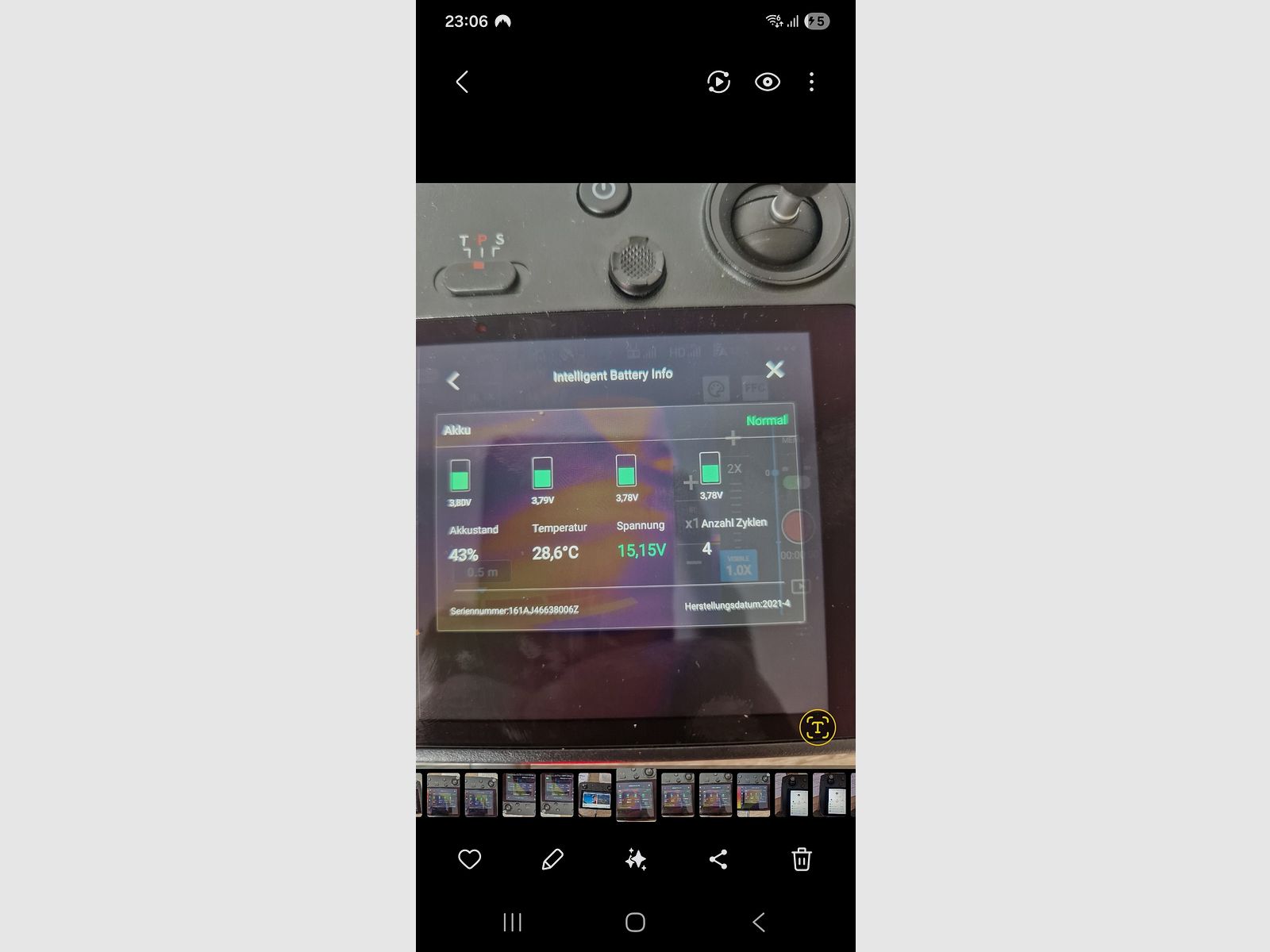 NUOVO DJI Mavic 2 Enterprise Advanced termografia 640 tempo di volo totale del dispositivo due ore entrambe le batterie hanno solo 4 cicli di carica.