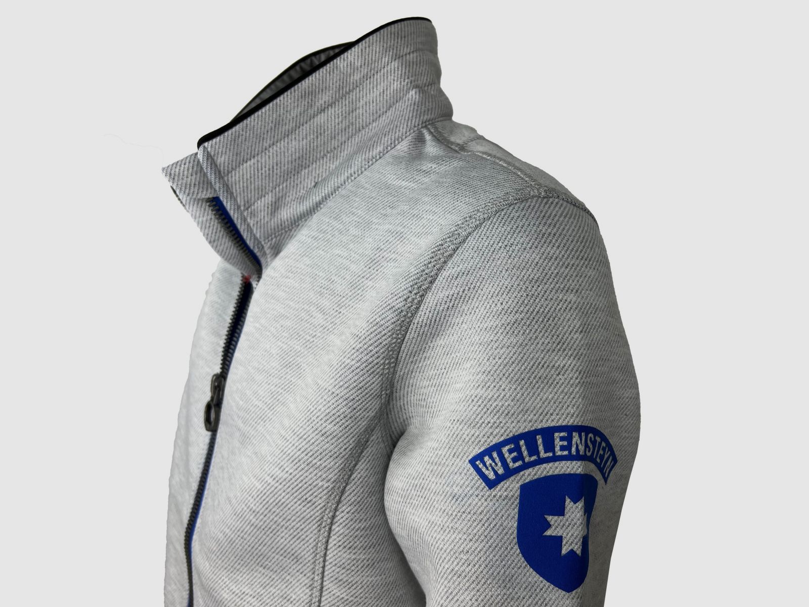 WELLENSTEYN Tampa Men Lightgreymelange Royalblue