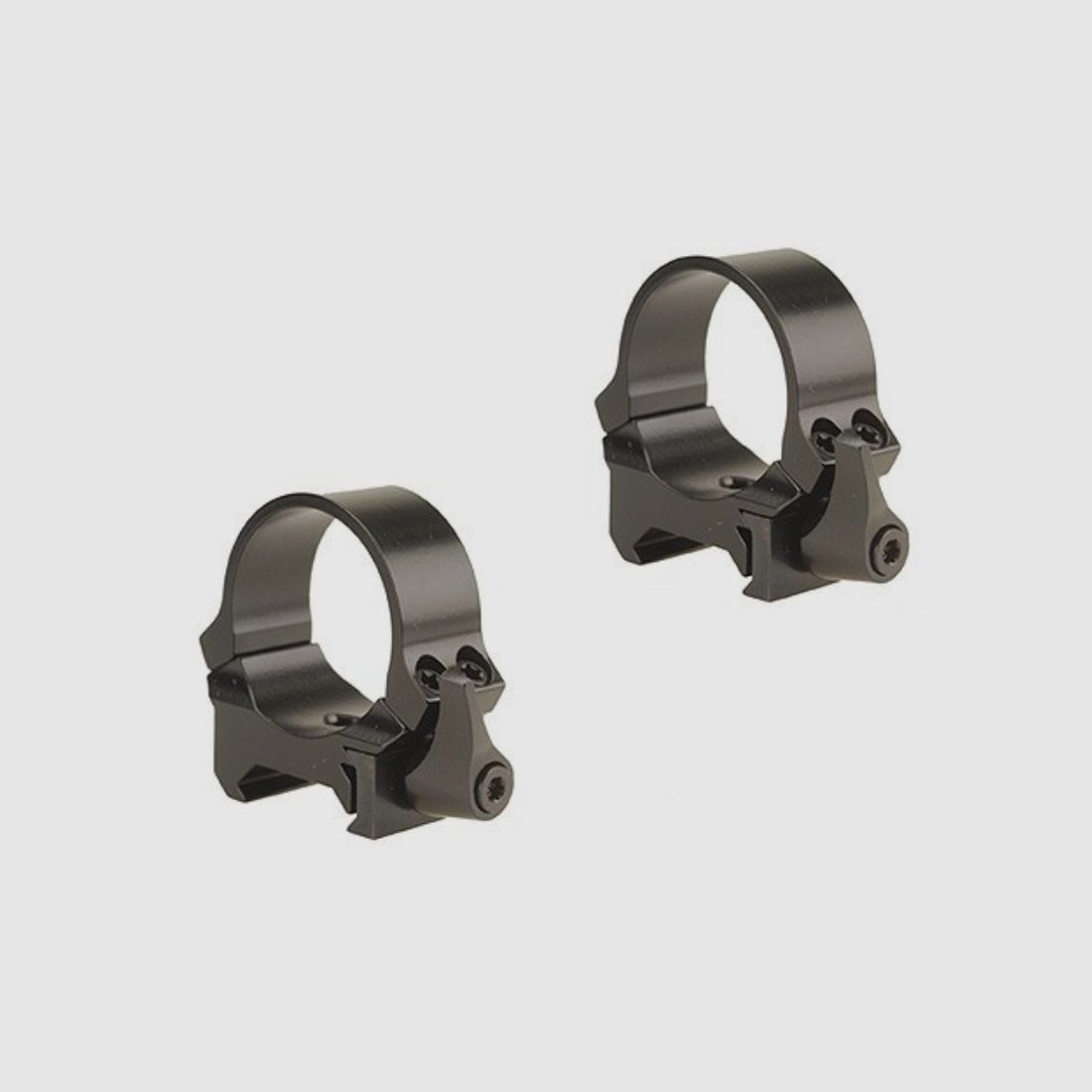 Leupold QRW anelli 30mm bassi lucidi neri